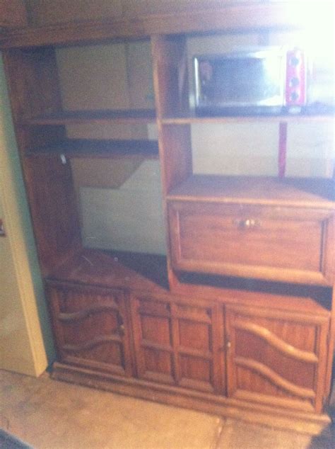 old entertainment centers for sale.